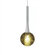 LBL Lighting Crystal Ball 1 Light Mini Pendant