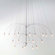 LBL Lighting TwiLight Glass Teardrop 20 Light Chandelier 