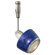 LBL Lighting Modo Head 12" with Modern Transparent or Frosted Glass Shade