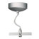 LBL Lighting LED Illuminated Monorail Surface Magnetic Transformer in Satin Nickel