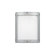 LBL Lighting Omni Small One Light Outdoor LED Wall Sconce in Silver