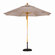 California Umbrella 9' Fiberglass Market Umbrella with Pulley