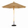 California Umbrella 9' Fiberglass Market Umbrella with Pulley