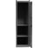 Interdynamics Side Locker W/2 Shelves- Blk
