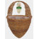 Gardman USA Half Hive Wall Basket Planter
