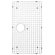 Belle Foret 17" Grid Kitchen Sink Drain