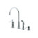 Price Pfister Ashfield One Handle Widespread Bar Kitchen Faucet with Side Spray and Soap Dispenser