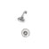 Price Pfister Portola Dual Control Shower Trim