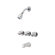 Price Pfister Three Thermostatic Tub and Shower Faucet