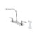 Price Pfister Pfirst Series Two Handle Centerset High Arch Kitchen Faucet with Side Spray