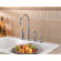 Price Pfister Ashfield One Handle Kitchen Faucet with Sidespray and Soap Dispenser