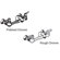 American Standard Wall Mount Service Faucet with VACuum Breaker and Double Lever Handle