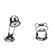 American Standard Hampton Diverter Hand Shower Faucet Trim Kit with Cross Handle