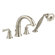 American Standard Portsmouth Tub Filler with Lever Handle and Personal Shower