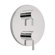 American Standard Serin Dual Shower Faucet Trim Kit with Two Handles