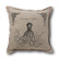 Museum of Robots Retro-Futuristic Artifacts Giant Octopus Pillow Cover