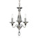 Schonbek Jasmine 3 Light Mini Chandelier