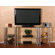 RTA Home And Office Extra Tall Glass and Aluminum 75" TV Stand
