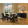 Steve Silver Furniture Monarch 3 Piece Pub Table Set in Multi-Step Black