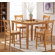 Steve Silver Furniture Cobalt 5 Piece Counter Height Dining Set
