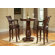 Steve Silver Furniture Antoinette 3 Piece Pub Table Set in Multi-Step Rich Cherry