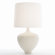 ARTERIORS Home Bianca Pearl Shagreen Porcelain Lamp with White Shade