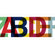 4 Walls Typeset Letters Mural Style Border