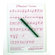 Ashley Productions Inc Dnealian Cursive Write-on/wipe-off
