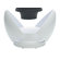 OXO Toilet Plunger & Canister - White
