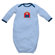 i play. Organically Grown Baby Gown-Farm