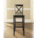 Crosley X-Back 30" Barstool in Black