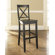 Crosley X-Back 30" Barstool in Black
