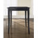 Crosley Cabriole Leg Pub Table in Black
