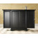 Crosley Alexandria Expandable Bar Cabinet in Black