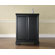 Crosley LaFayette Expandable Bar Cabinet in Black