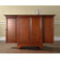 Crosley LaFayette Expandable Bar Cabinet in Classic Cherry