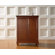 Crosley Cambridge Expandable Bar Cabinet in Classic Cherry