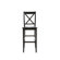 Crosley X-Back 30" Barstool in Black