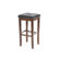 Crosley Upholstered Square Seat 29" Barstool in Vintage Mahogany