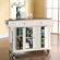 Crosley Kitchen Cart with Stainless Steel Top