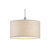 Philips Forecast Lighting White Grasscloth Pendant Shade