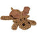 Patchwork Pets 14" Waffle Wags Plush Moose in Brown