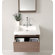 Fresca Fresca Potenza Gray Oak Modern Bathroom Vanity with Mirror and Pop Open Drawer