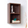 Fresca Bathroom Linen Side Cabinet with 2 Open Storage Areas