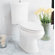 Porcher Archive Elongated Toilet in White