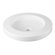 Porcher Equility Shallow Round Basin in White