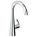 Grohe Ladylux&sup3; One Handle Single Hole Pillar Kitchen Faucet with Watercare