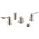 Grohe Parkfield Double Handle Vertical Spray Bidet Faucet