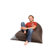 Sit On It Try Angle XL Beanbag in Deep Purple