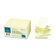 Business Source Adhesive Note Pads,Pop-up, 3"x3", 100 Shetts, 24 per Pack, Yellow